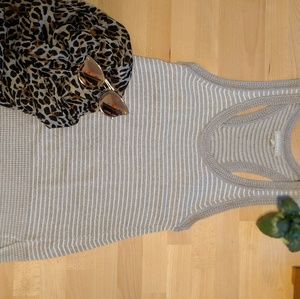 SOLD!!!!! Banana Republic striped knit tank top